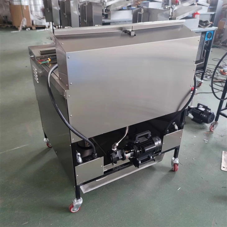 Electric open fryer for restaurant 2 pot 4 basket